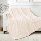 Black Throw Pillow — 50" - View 2