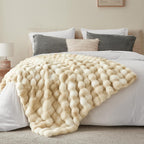 Beige Throw Pillow — 50" - View 7
