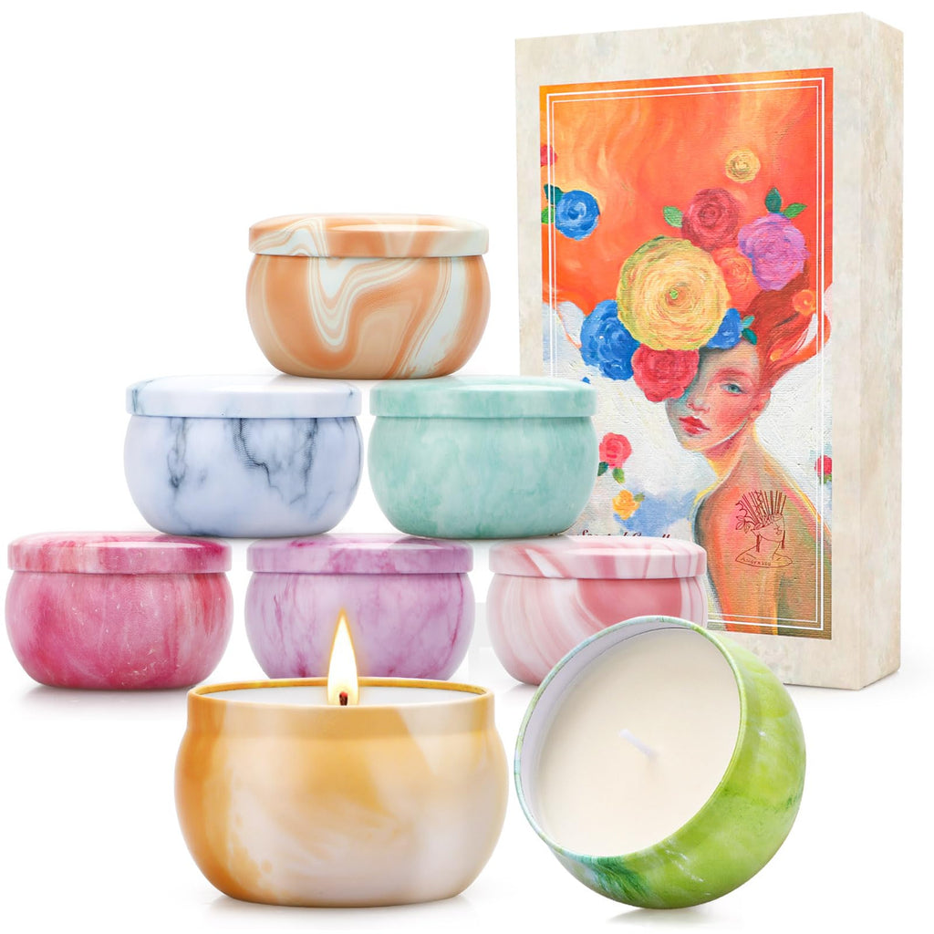 Soy Wax Metal Scented Candle
