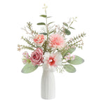 Farmhouse Blue Artificial Flowers — 11"