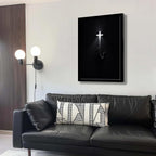 Framed Black Wall Art — 16" - View 2