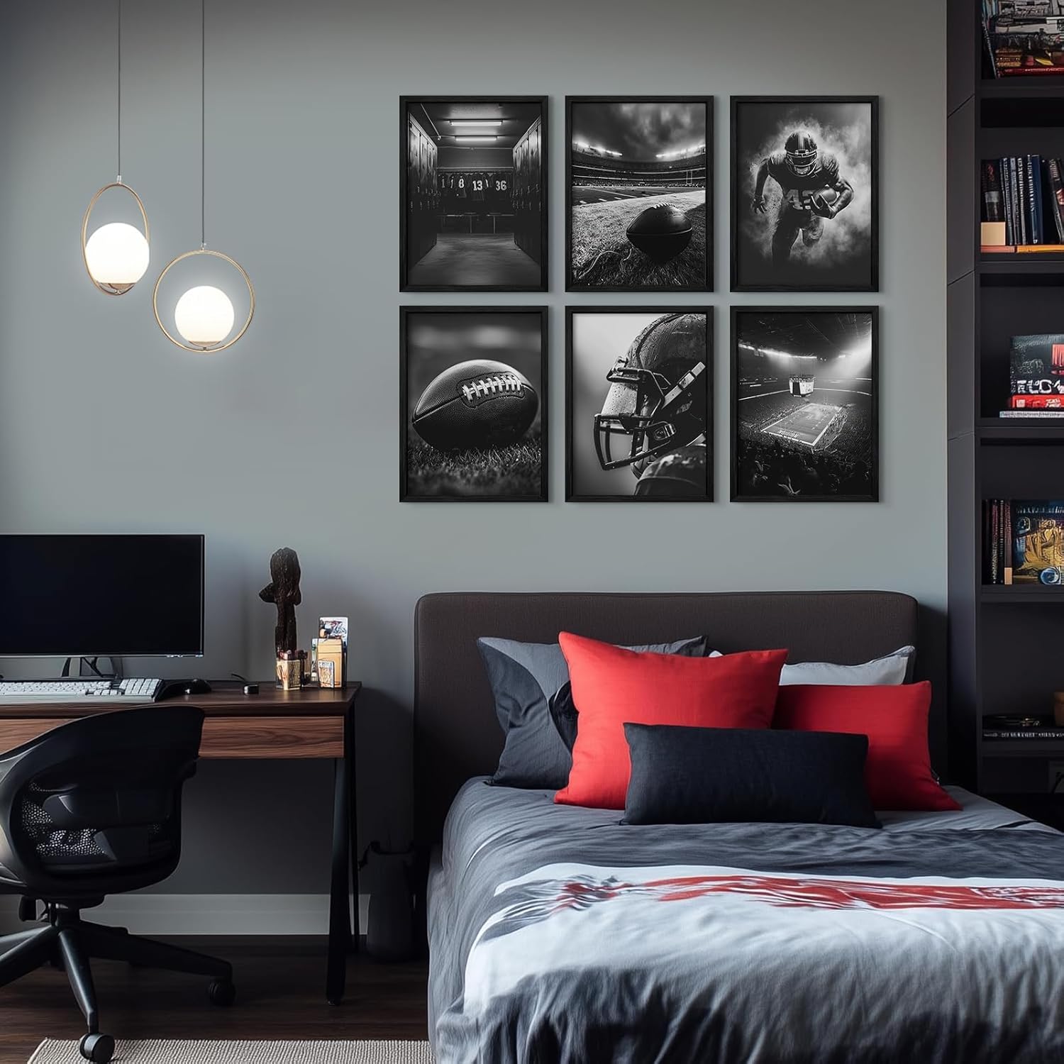 Framed Metal Wall Decor — 8" - View 4