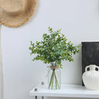 Farmhouse Glass Artificial Plant — 14" - View 6
