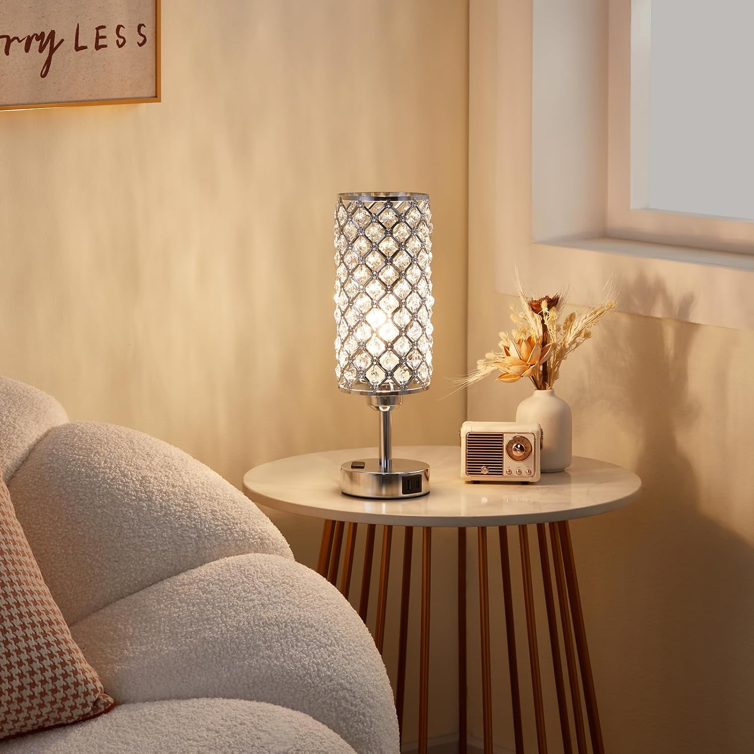Dimmable Luxe Black Table Lamp — Set of 2 - View 5