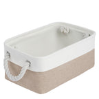 Beige Storage Bin — 2"