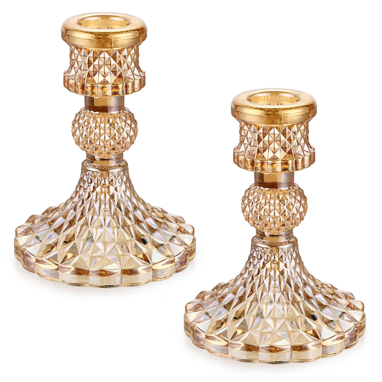 Luxe Glass Candle — Set of 2