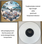 Battery Operated Black Wall Clock — 16" - View 7