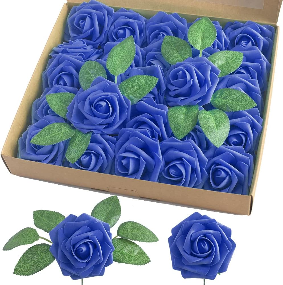 Blue Artificial Flowers — Royal Blue