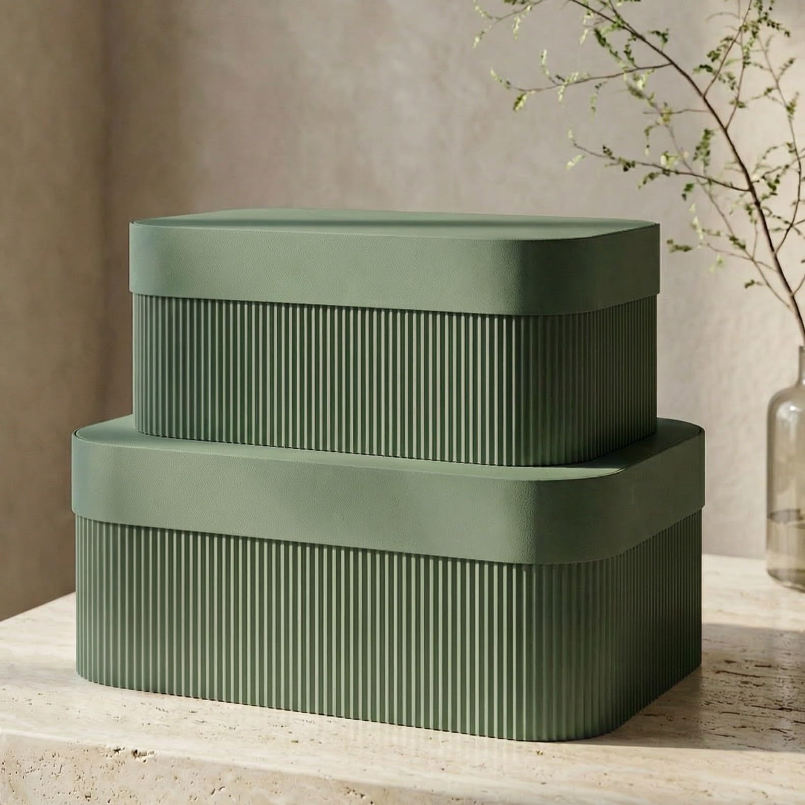 Beige Storage Basket — Set of 2