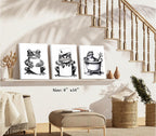 Framed Farmhouse Black Wall Decor — 8" - View 5