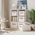 Beige Storage Bin — 13" - View 2
