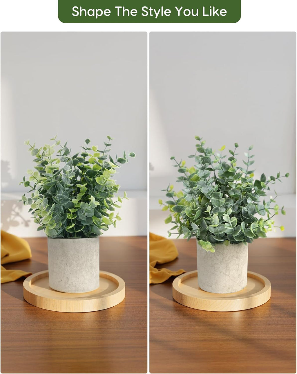 Farmhouse Black Artificial Plant - View 3