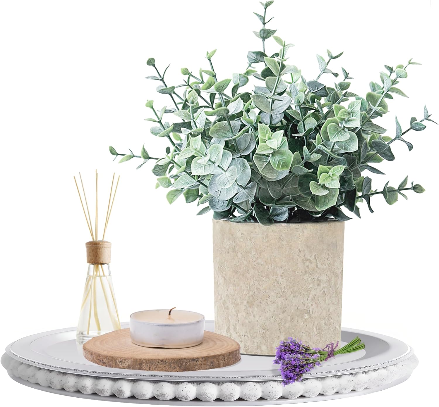 Farmhouse Green Faux Plant - View 3