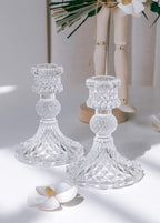 Luxe Glass Candle — 8" - View 2