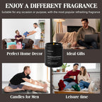 Wood Scented Candle — Set of 4 - View 7