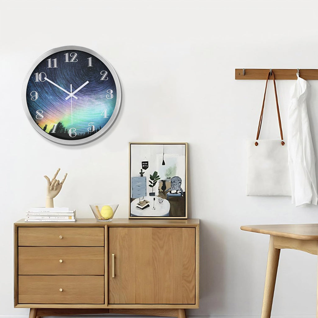 Battery Operated Modern Wall Clock — 12" - View 8