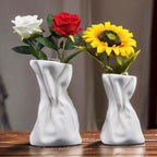 Boho Black Flower Vase — Set of 2 - View 6