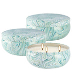 Scented Blue Candle Set