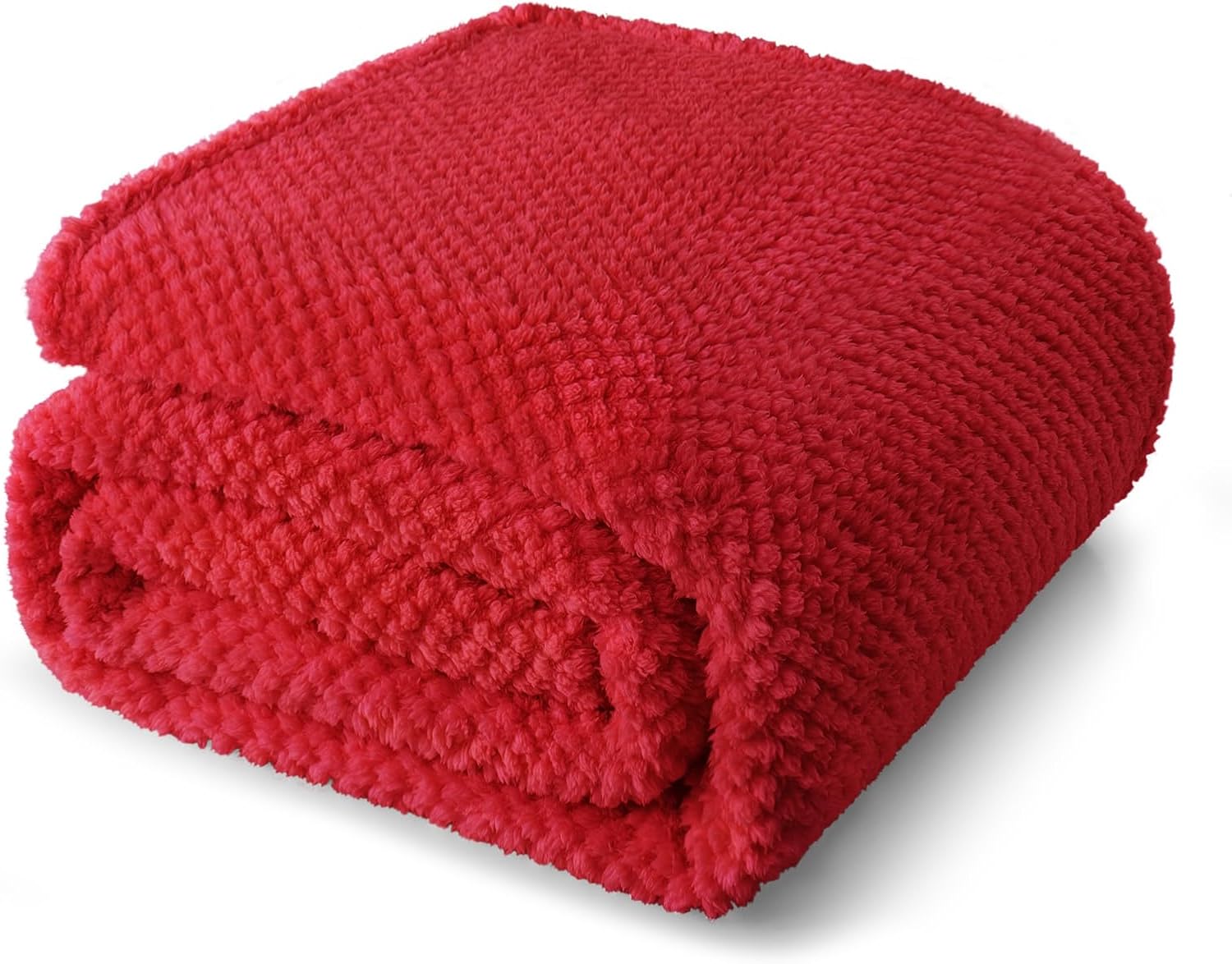 Black Throw Pillow — 70" — Red