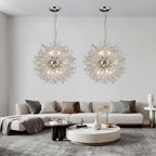 Luxe Metal Chandelier — 12-Light - View 2
