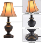Vintage Black Bedside Lamp - View 3