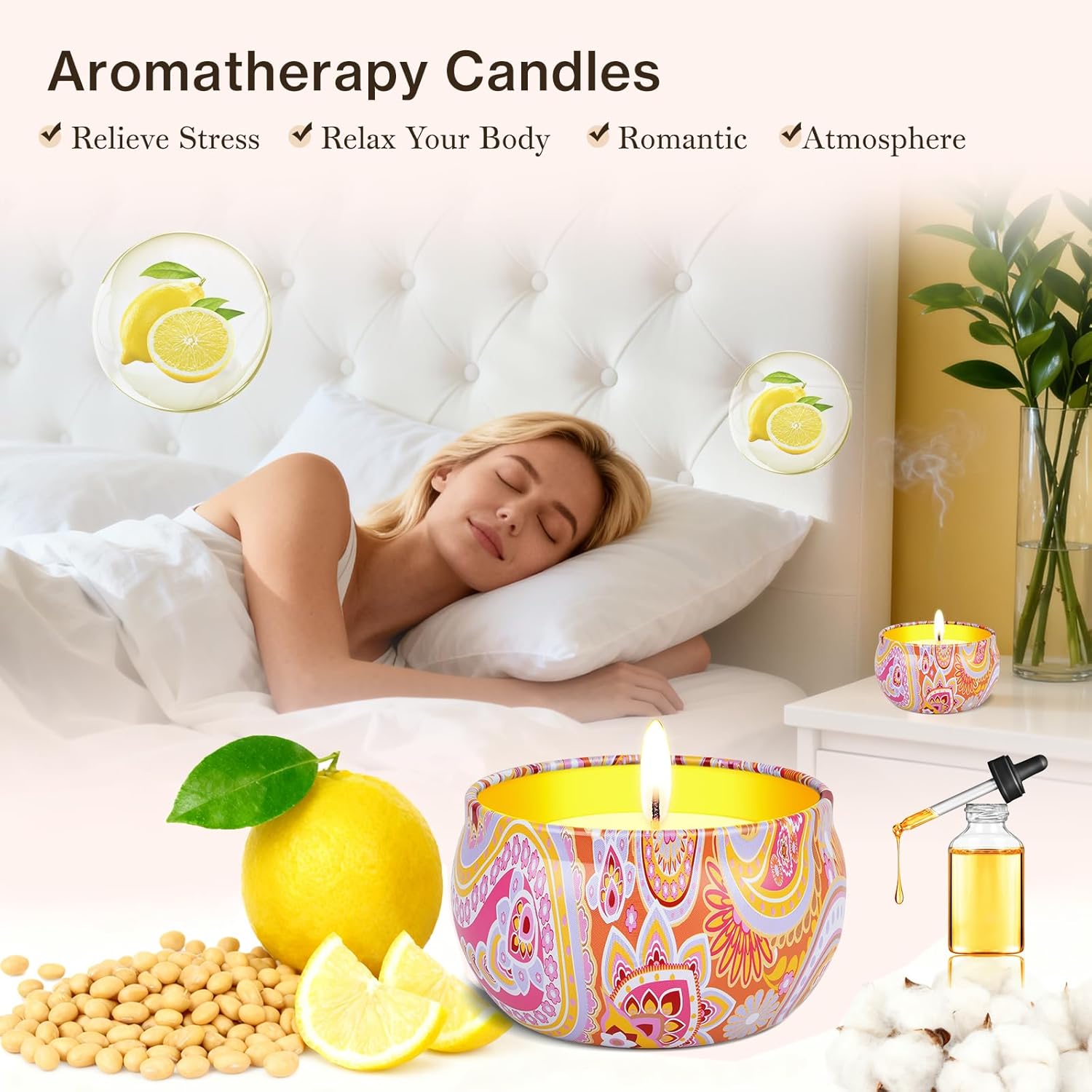 Wax Scented Candle - View 2