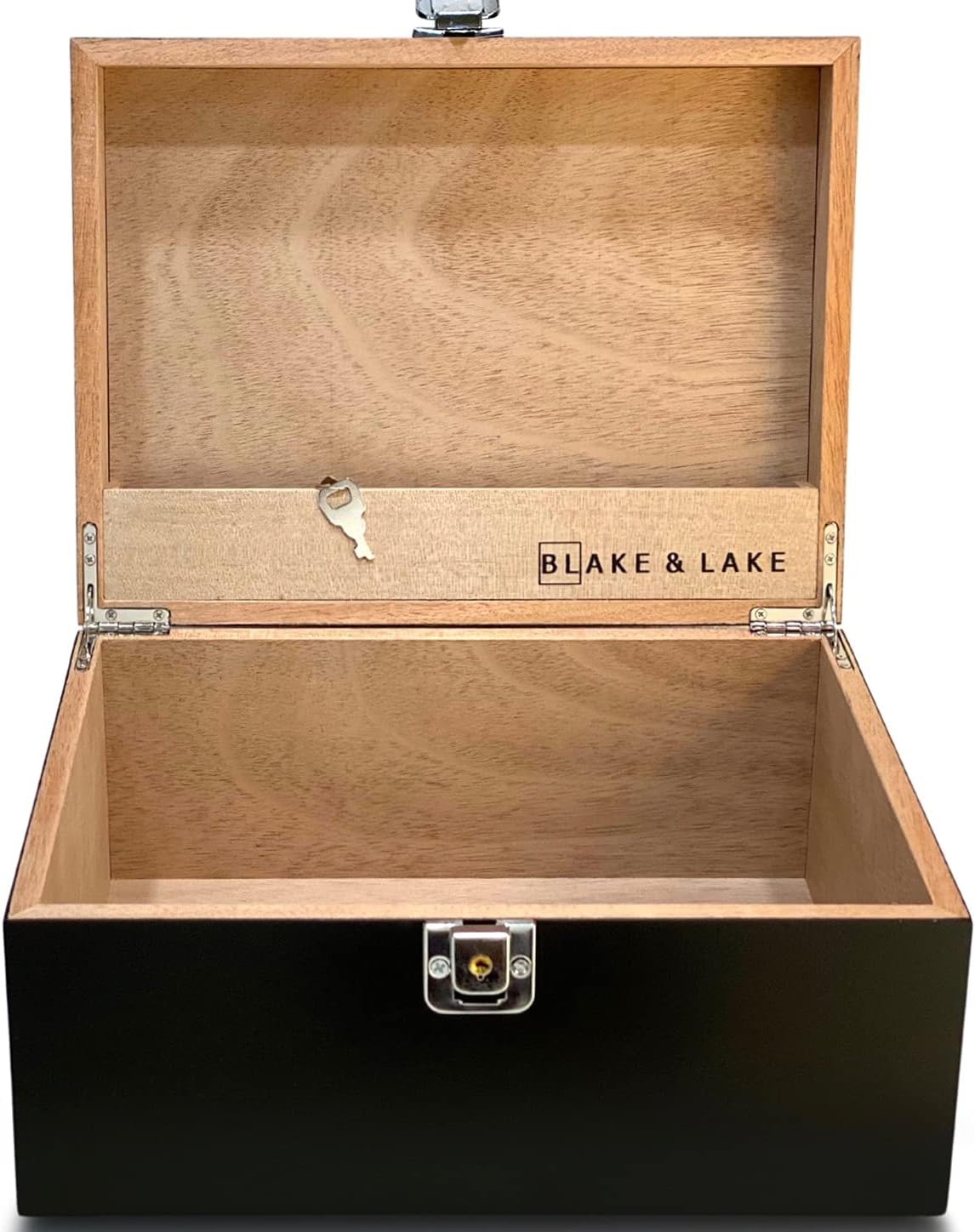 Beige Storage Basket — Black