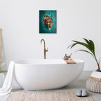 Framed Metal Wall Decor — 16" - View 3