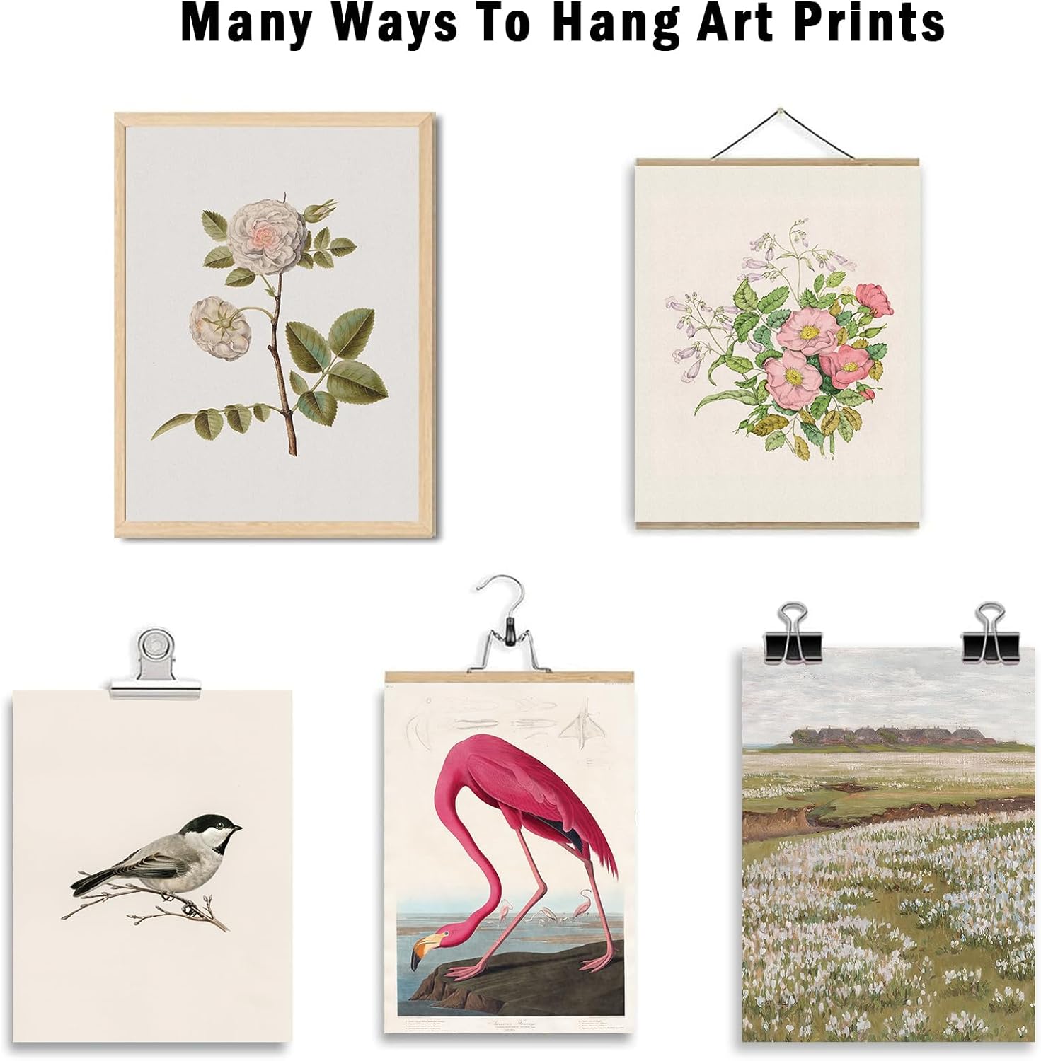 Unframed Farmhouse Fabric Canvas Wall Art - View 4