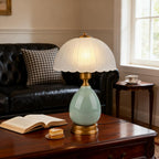 Mid-Century Ceramic Table Lamp — 16.73" - View 8