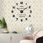 Battery Operated Luxe Black Wall Decor - View 7