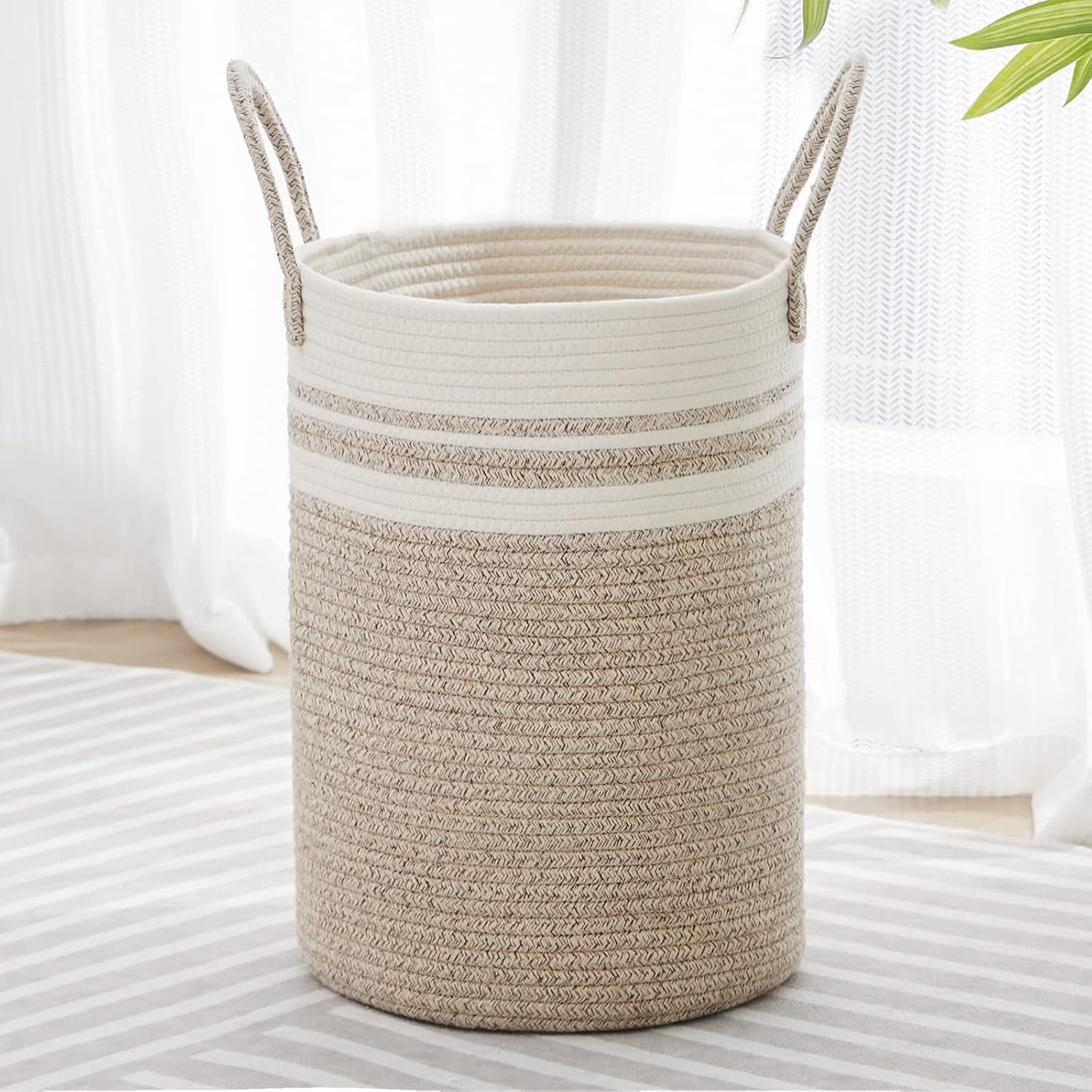 Boho Black Throw Pillow — 30L