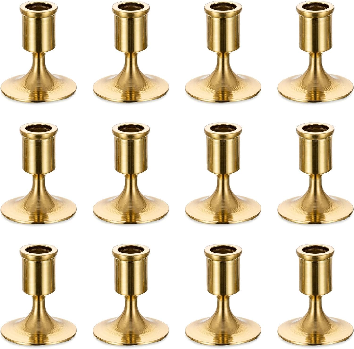Luxe Gold Candle — 12 pcs