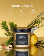 Soy Wax Beige Scented Candle - View 2