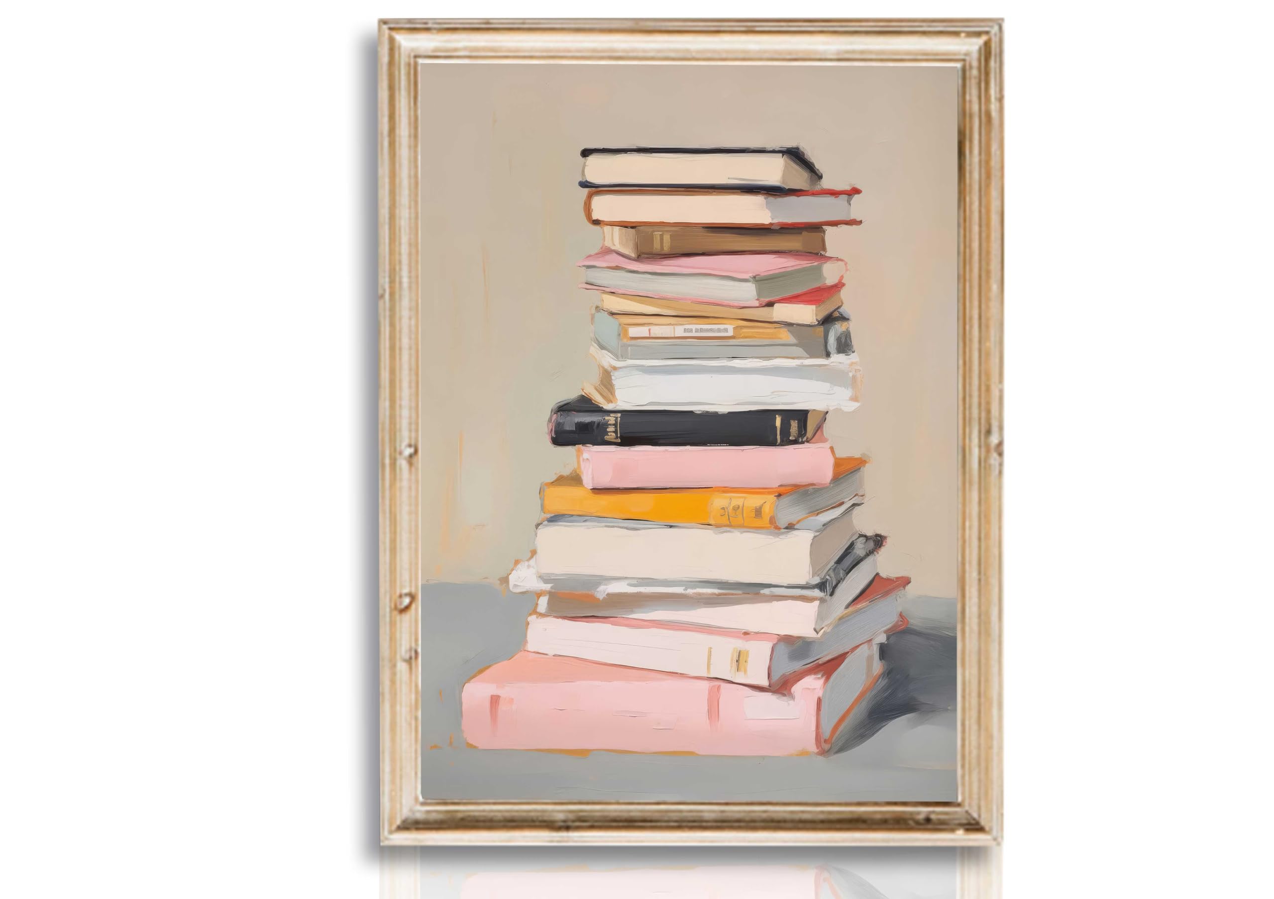 Unframed Pink Wall Decor — 16"