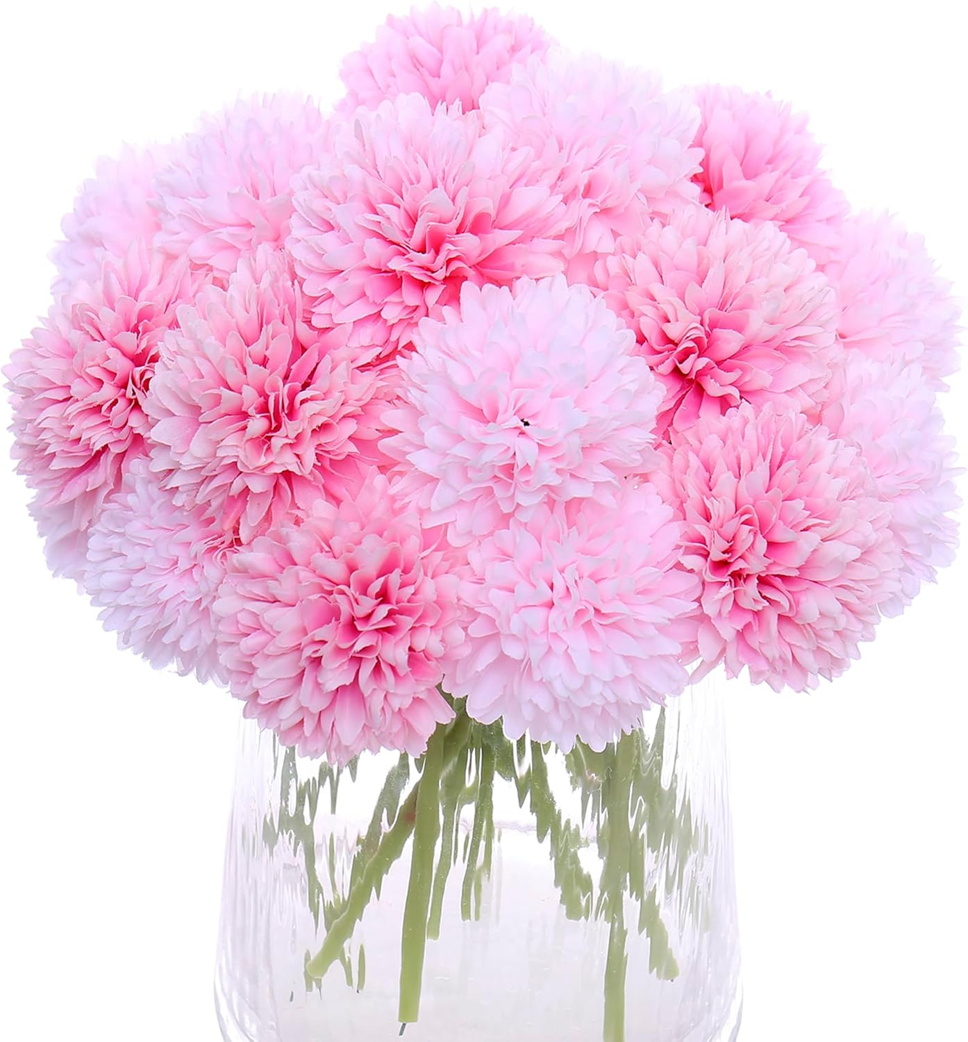 Black Artificial Flowers — Pink Light Pink