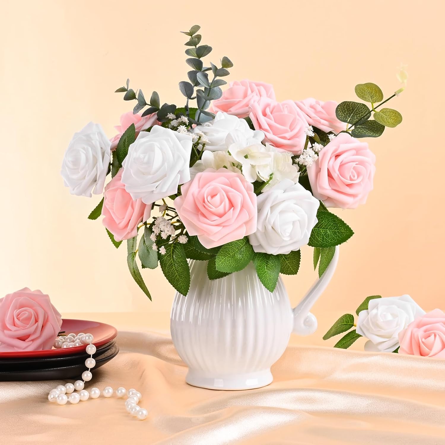 Black Artificial Flowers - View 2
