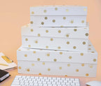 Luxe Gold Storage Bin - View 3
