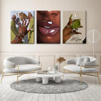 Wrapped Canvas Black Wall Decor — 12" - View 5