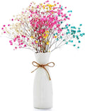 Modern Blue Flower Vase — 4" — White-1