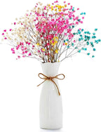 Modern Blue Flower Vase — 4" — White-1