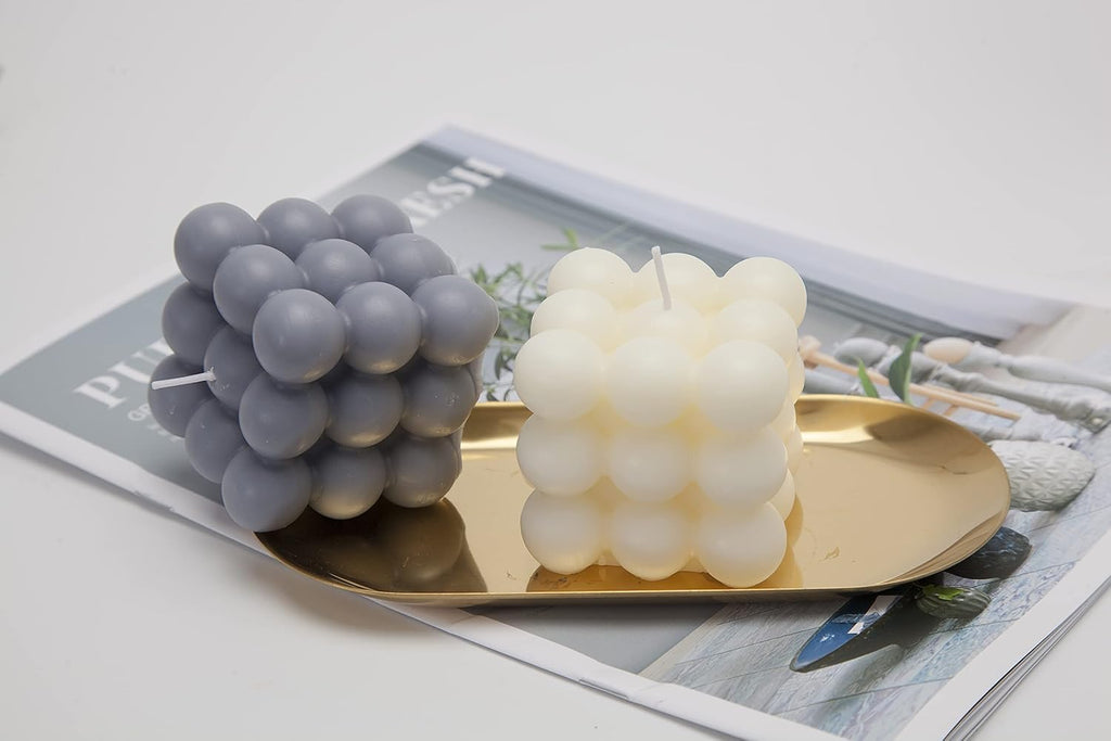 Scented Blue Candle Set - View 9