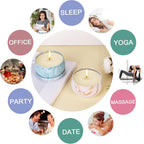 Soy Wax Metal Scented Candle - View 4