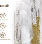 Framed Luxe Gold Wall Art — 32" - View 2