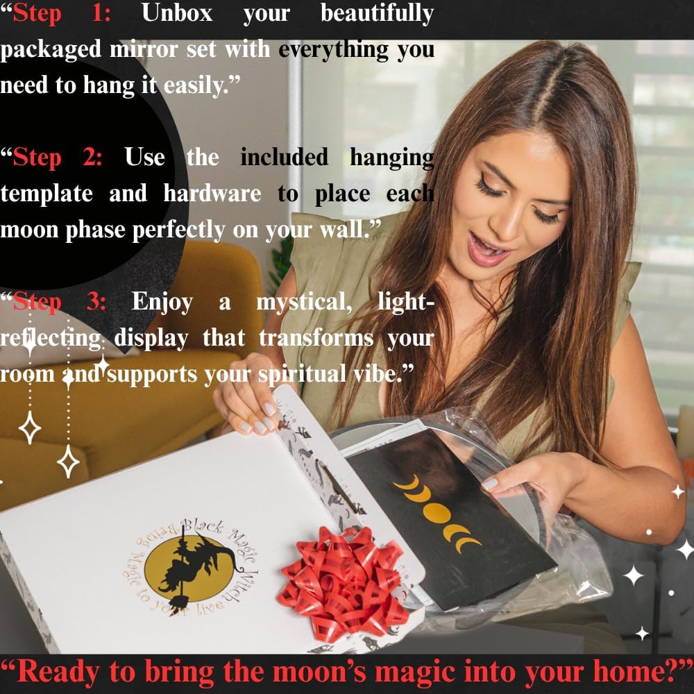 Boho Glass Mirror - View 4