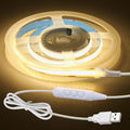 Dimmable Metal LED Strip Light — 1.64ft/Warm White