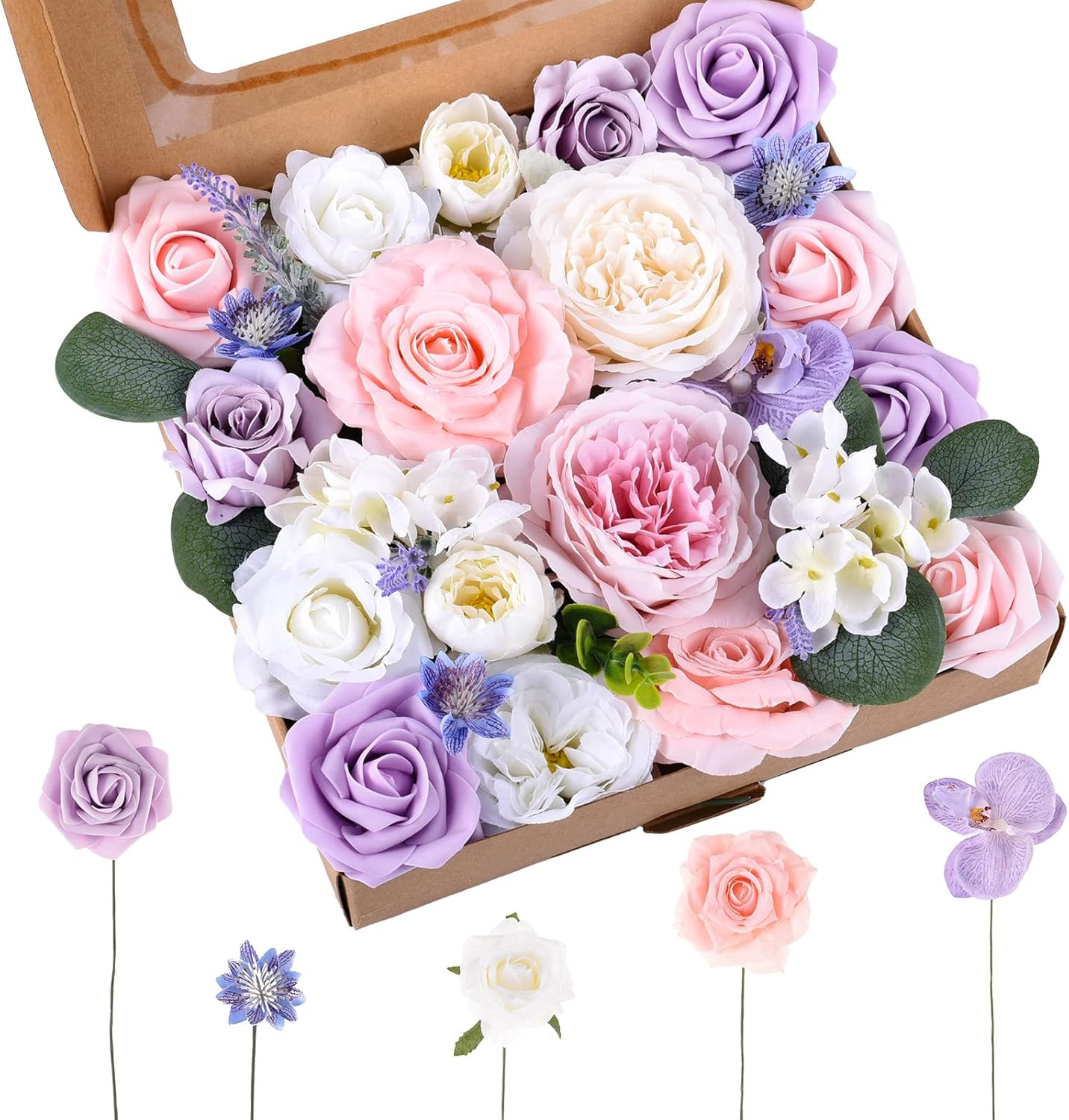 Blue Artificial Flowers — Pink,purple, Pink