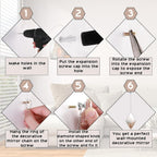 Farmhouse Gold Wall Mirror - View 4