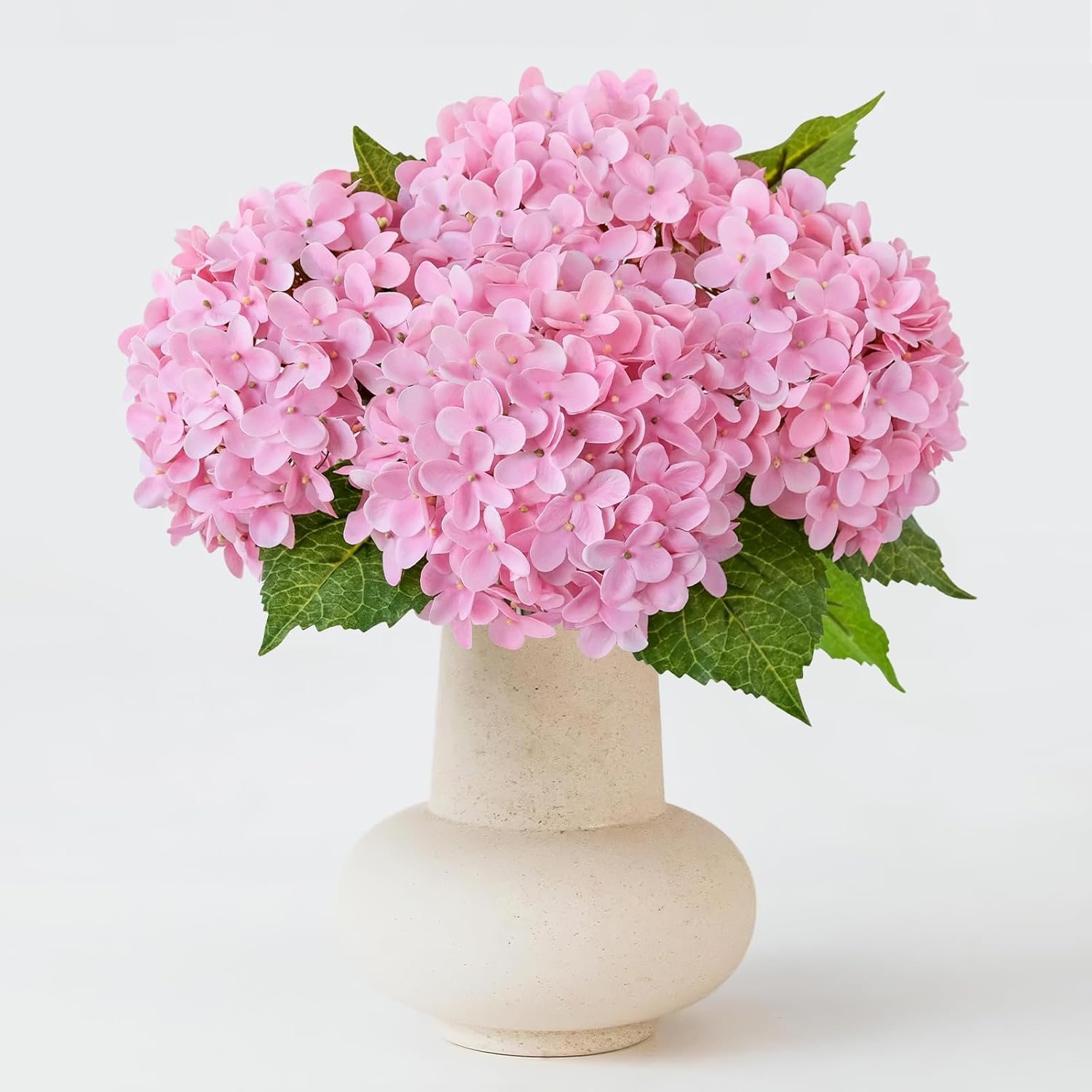 Boho Blue Artificial Flowers — 20" — Soft Pink