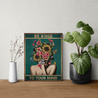Black Canvas Wall Art — 10" - View 3